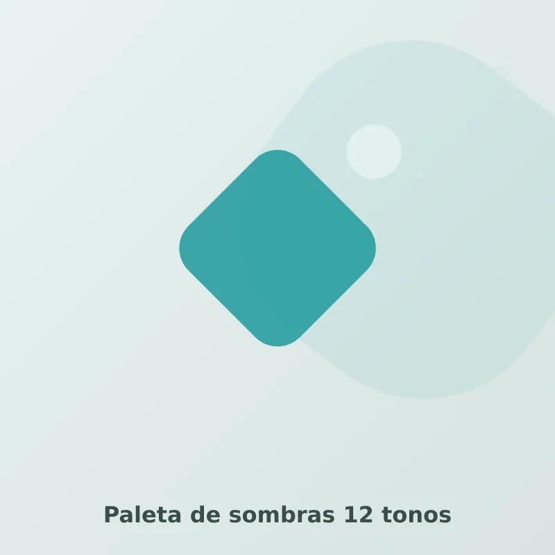 Paleta de sombras 12 tonos